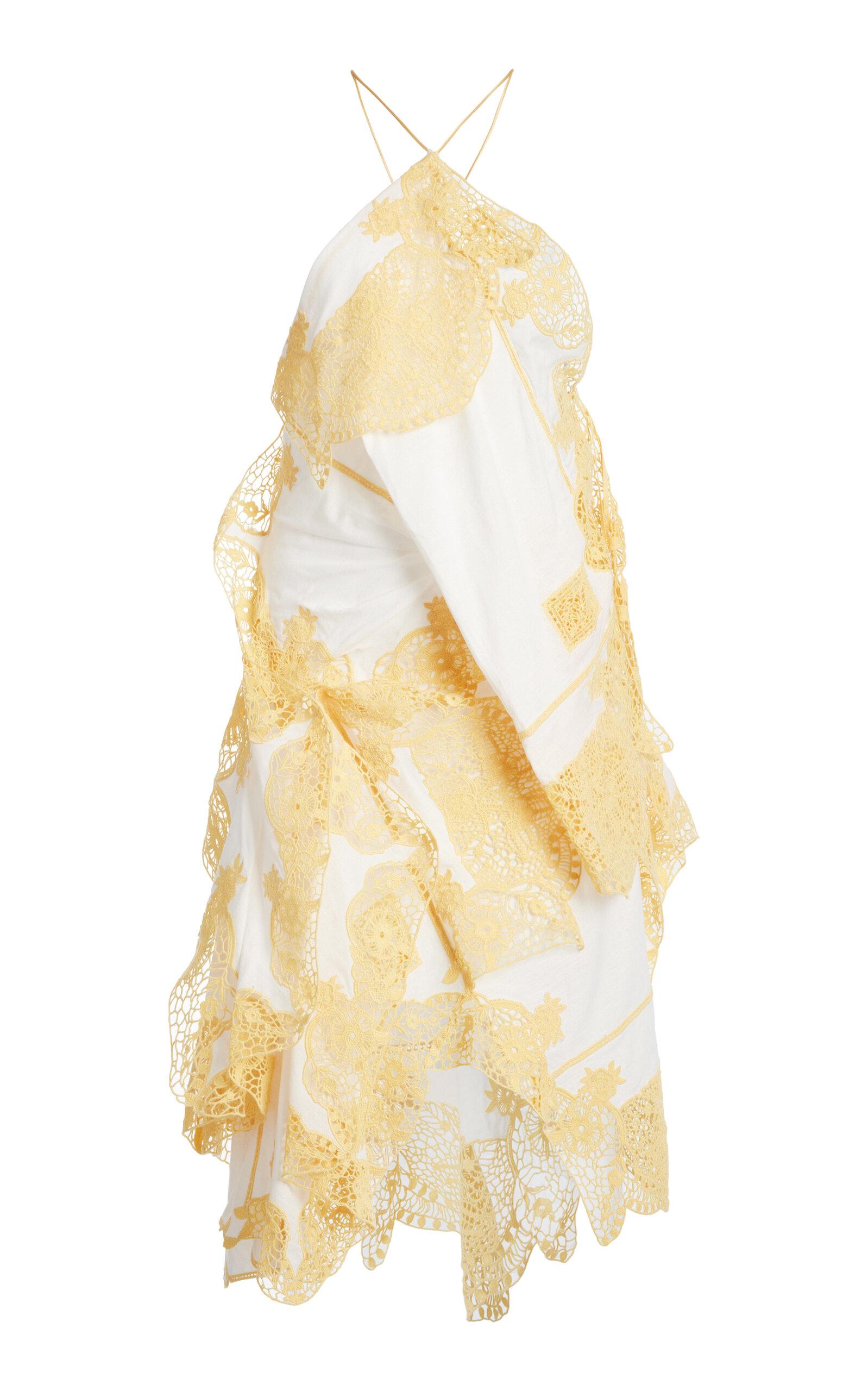 Christopher Esber Embroidered Handkerchief Envelope Scarf Dress - Moda Operandi by CHRISTOPHER ESBER