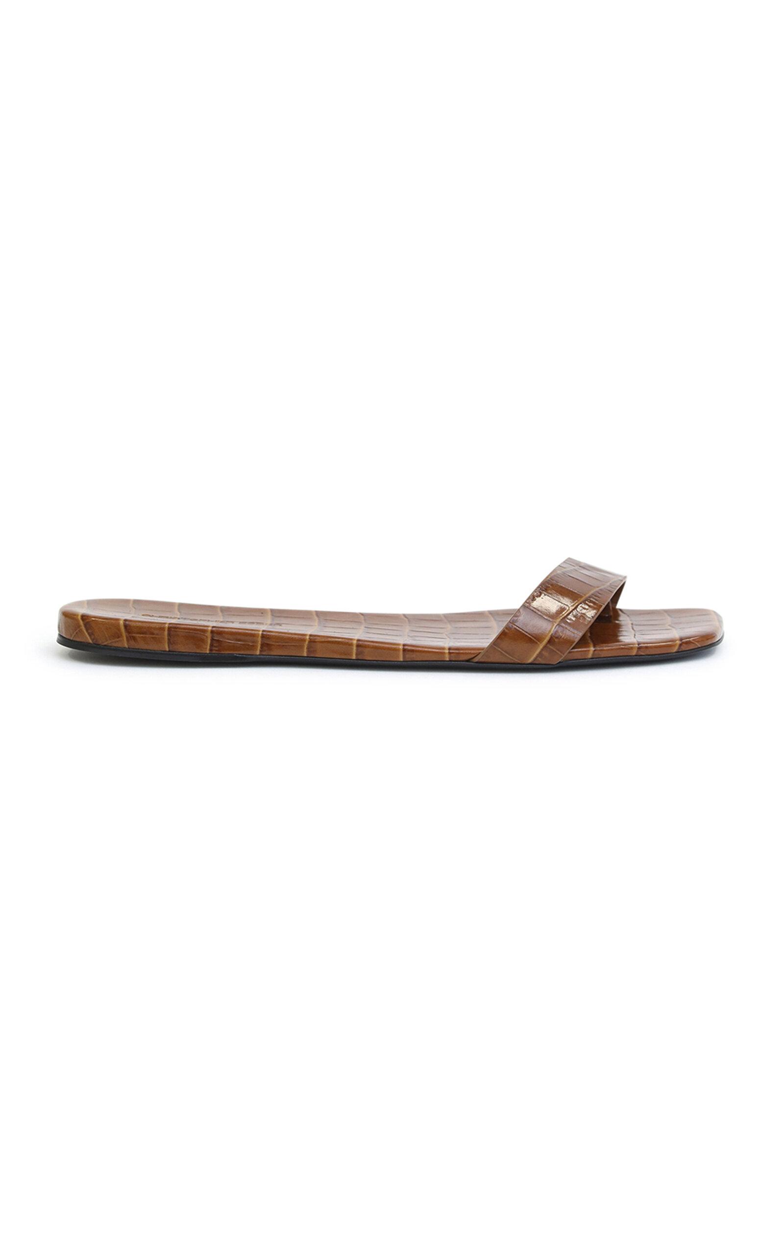 Christopher Esber Gwyne Embossed Slide - Moda Operandi by CHRISTOPHER ESBER