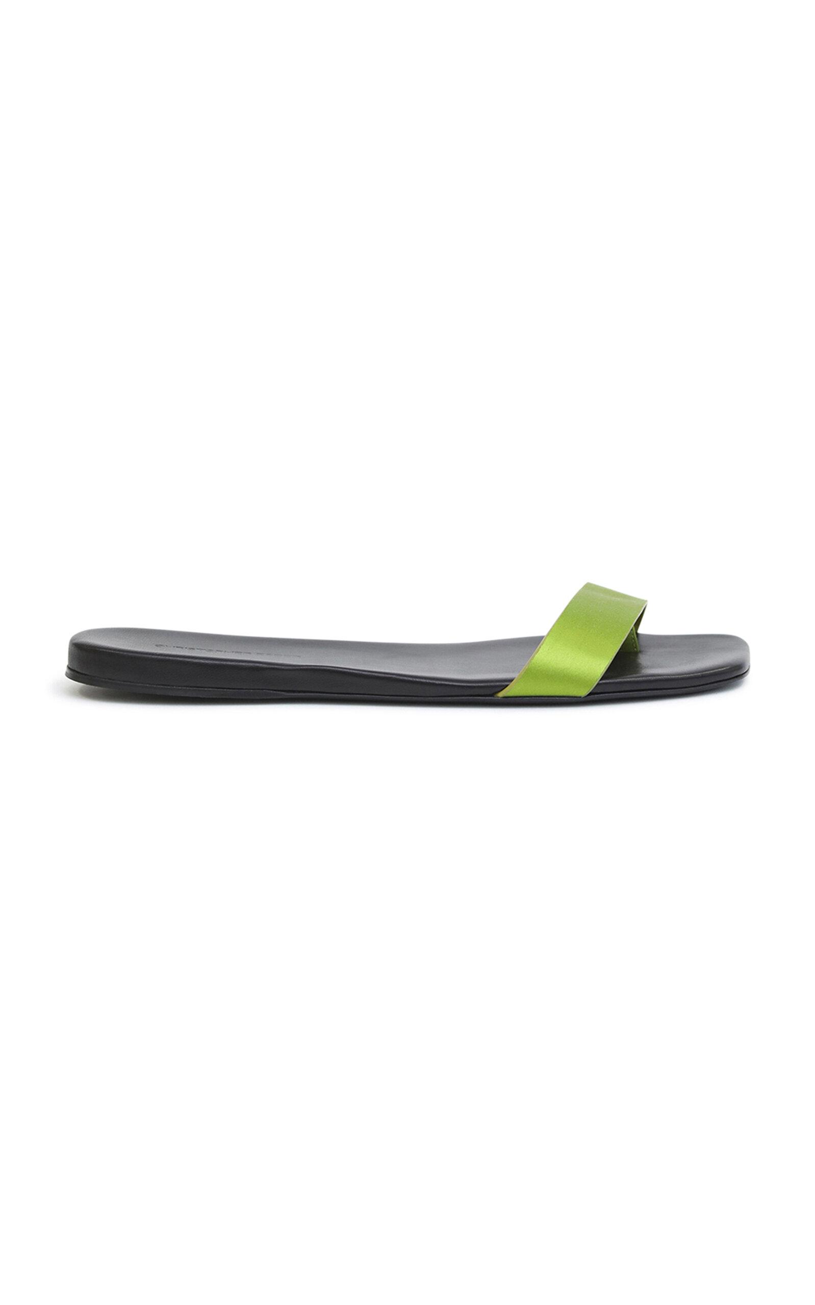 Christopher Esber Gwyne Satin Slide - Moda Operandi by CHRISTOPHER ESBER