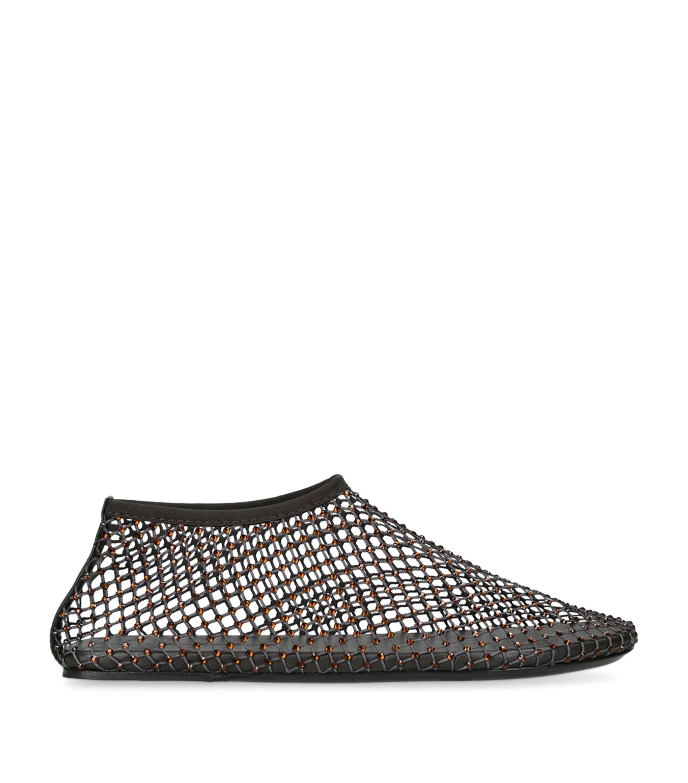 Christopher Esber Mesh Embellished Minette Ballet Flats by CHRISTOPHER ESBER