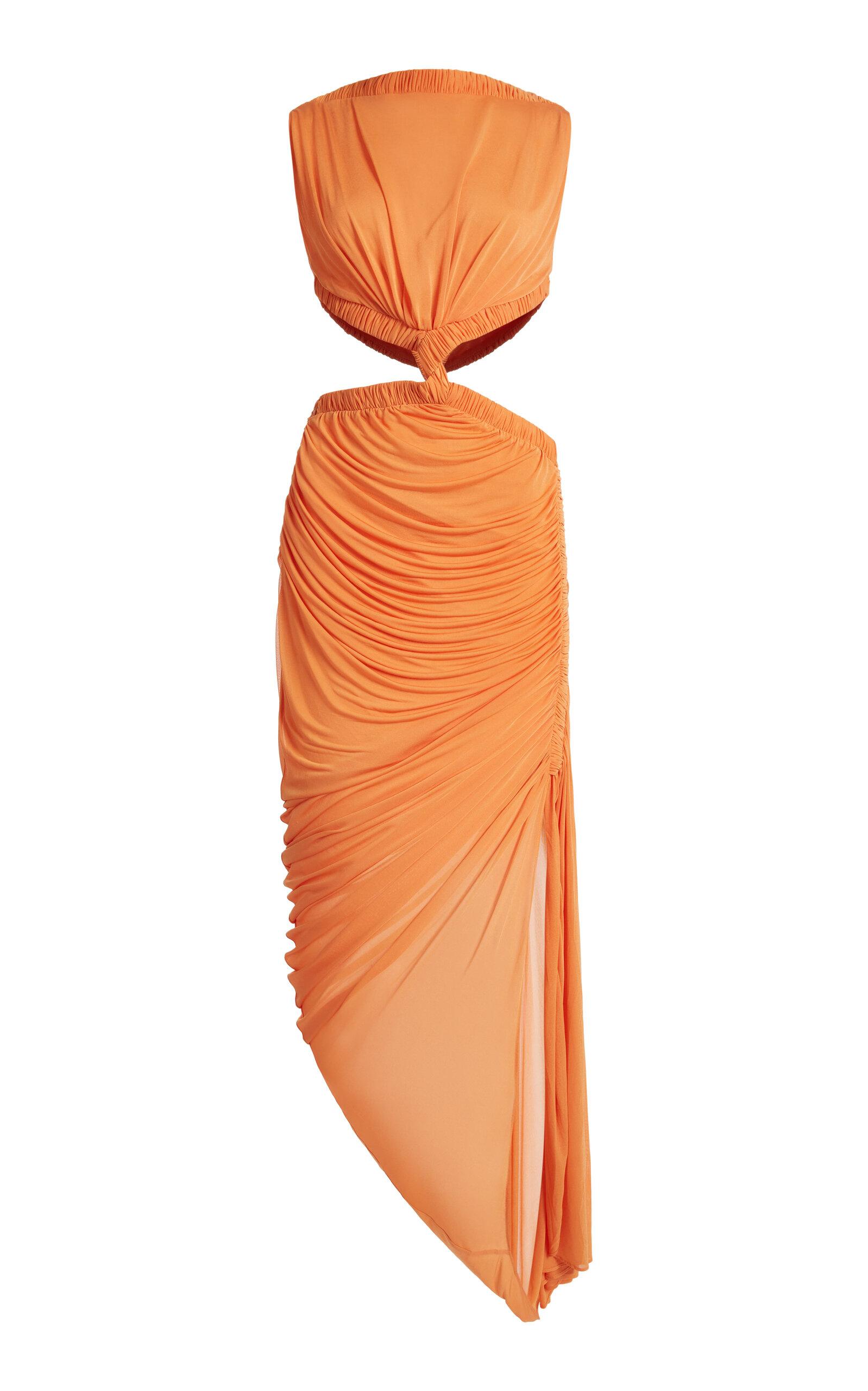 Christopher Esber Theia Cutout Ruched Maxi Dress - Moda Operandi by CHRISTOPHER ESBER