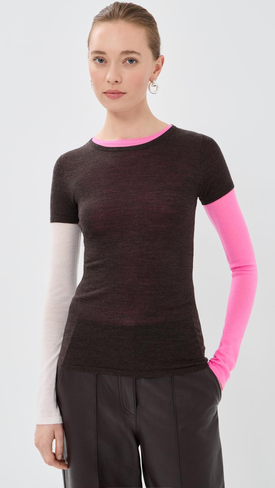 Cipolla Double Layer Merino Long Sleeve Tee by CHRISTOPHER ESBER