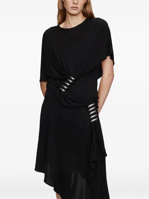 Coiled jersey tee metal T-shirt by CHRISTOPHER ESBER