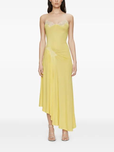 Delphin lace rib midi dress by CHRISTOPHER ESBER
