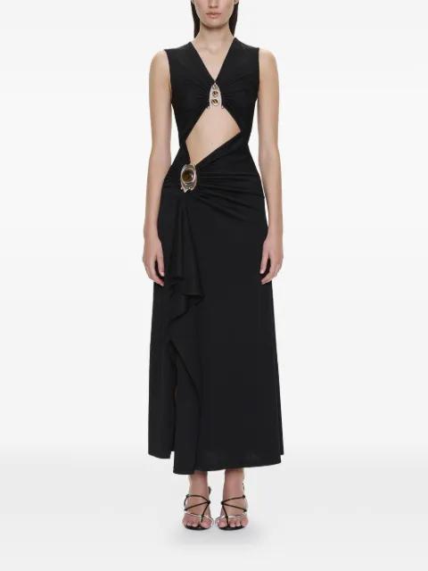 Droplet Crystal Separation midi dress by CHRISTOPHER ESBER