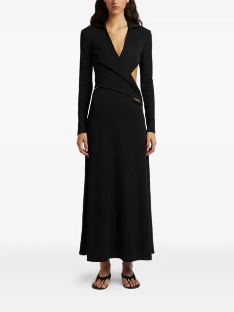 Fran cut-out ribbed midi dress by CHRISTOPHER ESBER