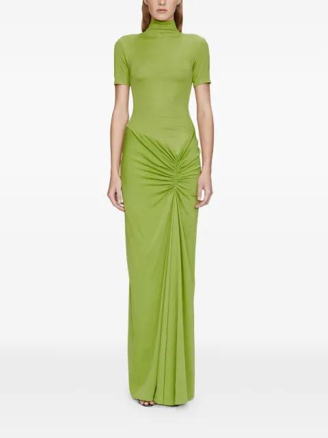 Fusion Ruched Tee high neckline dress by CHRISTOPHER ESBER