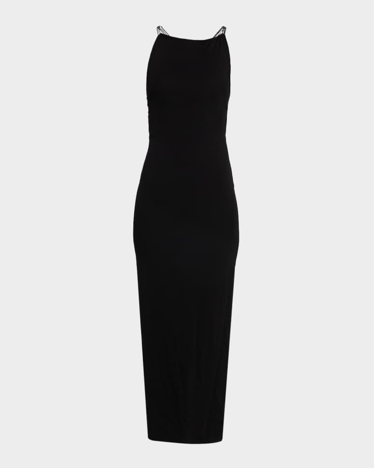 Knot-Back Apron Dress by CHRISTOPHER ESBER