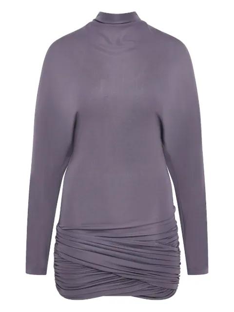 Luna draped jersey mini dress by CHRISTOPHER ESBER
