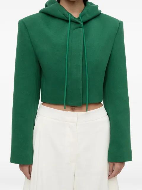 Noa cropped-fit hoodied jacket by CHRISTOPHER ESBER