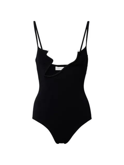Odessa Arced knitted bodysuit by CHRISTOPHER ESBER