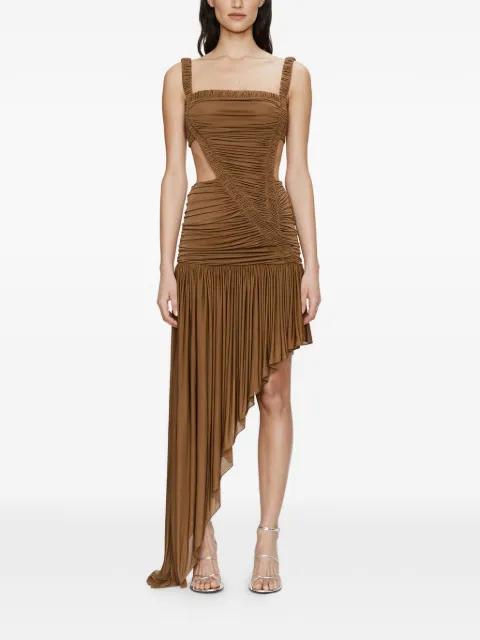 Orion Swept ruched skirt by CHRISTOPHER ESBER