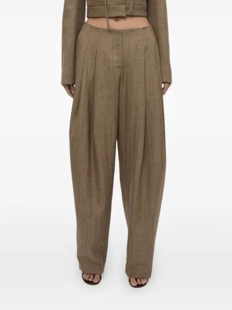 Plinth herringbone trousers by CHRISTOPHER ESBER
