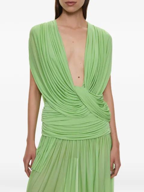 Ripple drape top by CHRISTOPHER ESBER