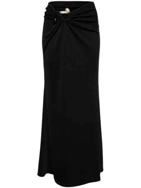 S-buckle suspension skirt by CHRISTOPHER ESBER