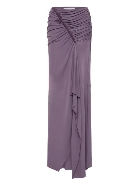 Shibari jersey maxi skirt by CHRISTOPHER ESBER