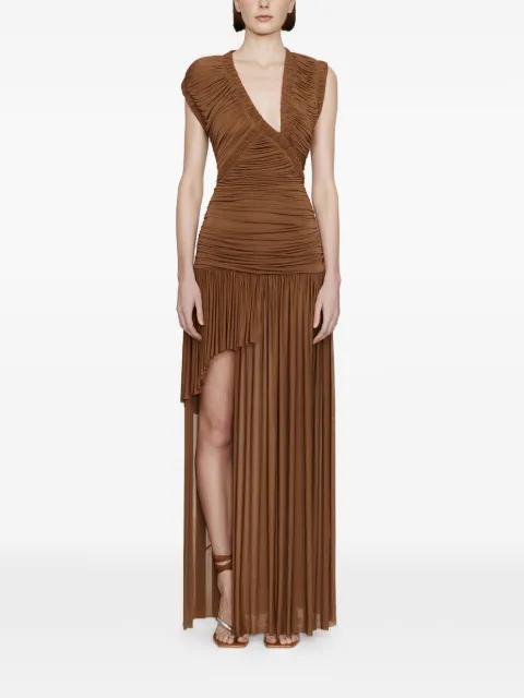 Theron draped maxi dress by CHRISTOPHER ESBER