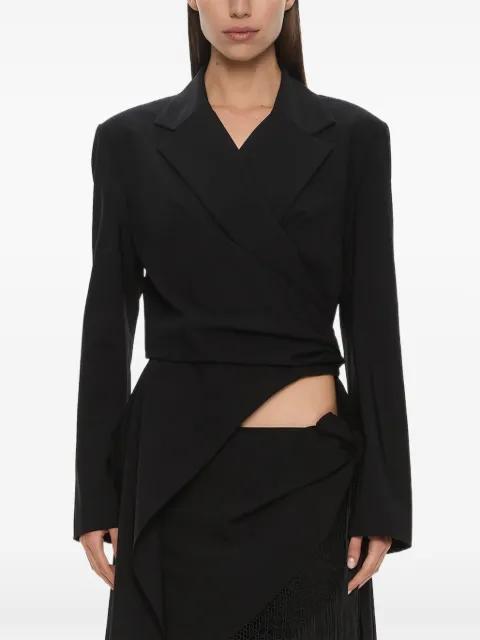 Unravel macramé blazer by CHRISTOPHER ESBER