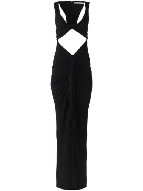 Vivenda draped cut-out maxi dress by CHRISTOPHER ESBER