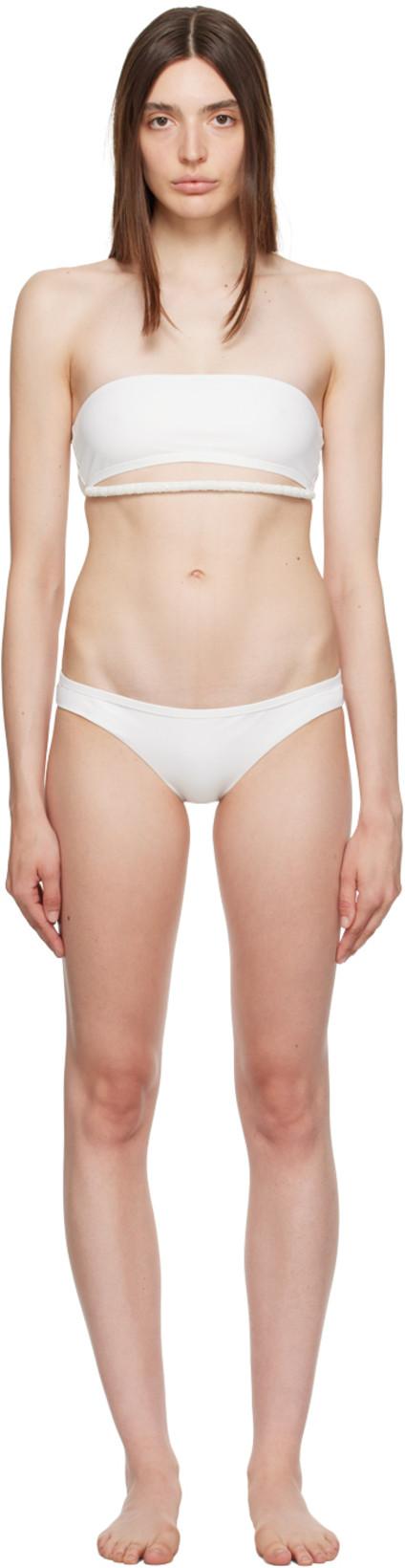 White Seed Bikini by CHRISTOPHER ESBER