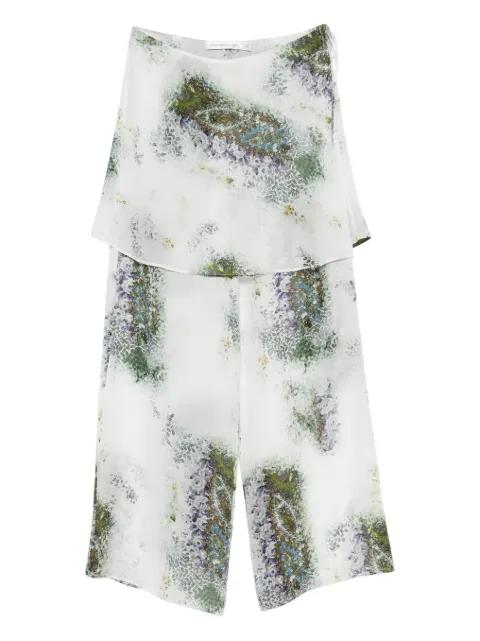 absence-print trousers by CHRISTOPHER ESBER