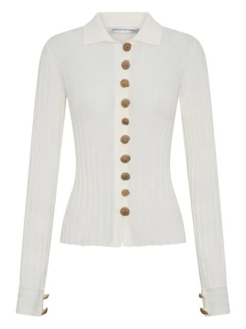 button-details cardigan by CHRISTOPHER ESBER