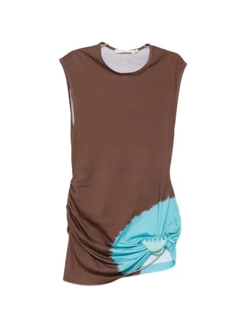 crew neck sleveless mini dress by CHRISTOPHER ESBER