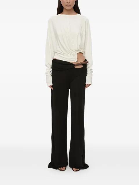 cut-out chime trousers by CHRISTOPHER ESBER