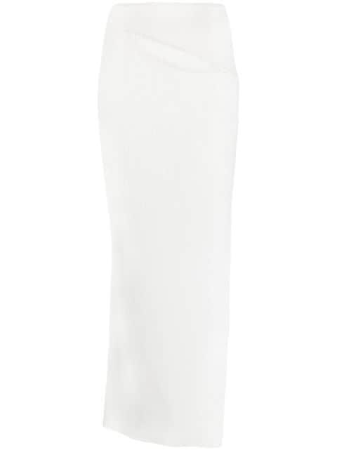 cut-out maxi skirt by CHRISTOPHER ESBER