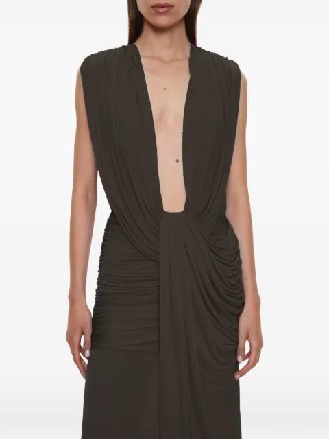 draped maxi dress by CHRISTOPHER ESBER