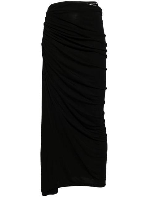 draped maxi skirt by CHRISTOPHER ESBER