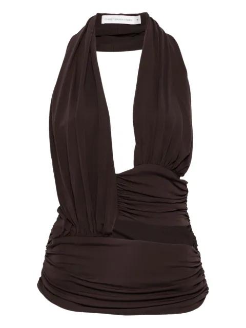 draped top by CHRISTOPHER ESBER