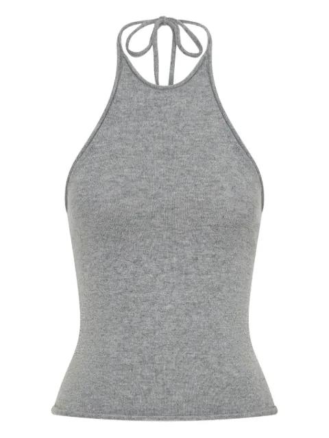 halterneck cashmere top by CHRISTOPHER ESBER