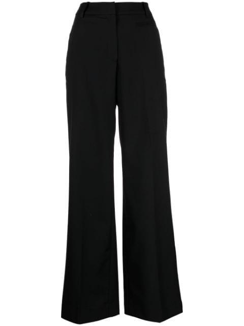 high-rise wide-leg trousers by CHRISTOPHER ESBER
