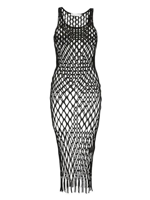 mesh-knitted tank dress by CHRISTOPHER ESBER
