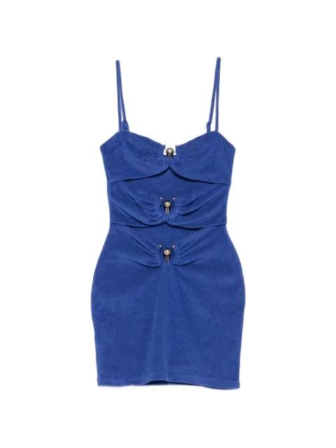 pierced mini dress by CHRISTOPHER ESBER