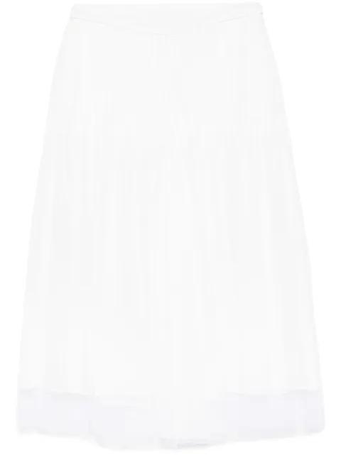 pintuck-detail trousers by CHRISTOPHER ESBER