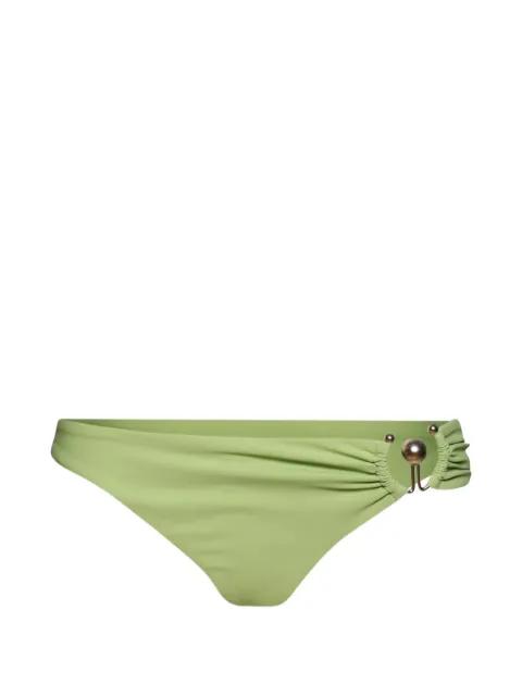 ruched-detail bikini bottom by CHRISTOPHER ESBER