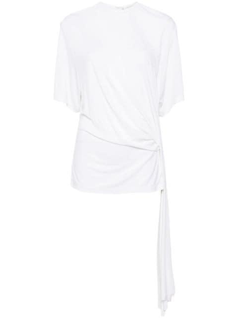 side cowl drape extension tee by CHRISTOPHER ESBER