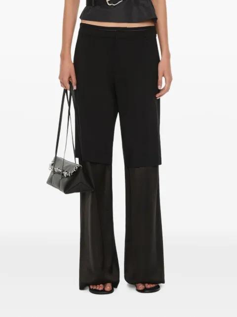 split level tailored trousers by CHRISTOPHER ESBER