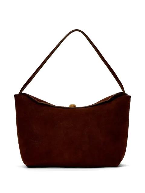 turnlock suede mini bag by CHRISTOPHER ESBER
