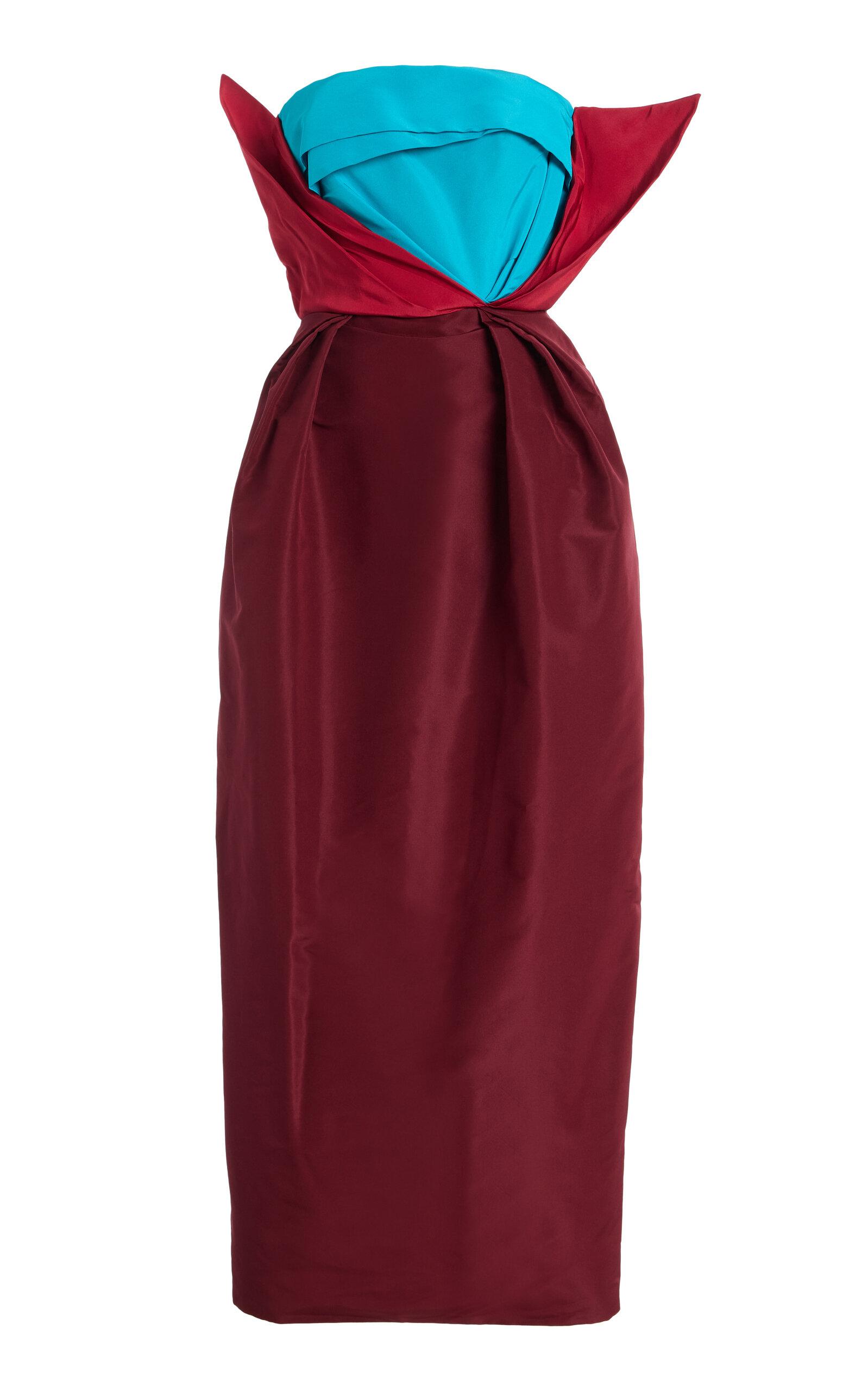 Christopher John Rogers Colorblocked Silk Tulip Gown - Moda Operandi by CHRISTOPHER JOHN ROGERS