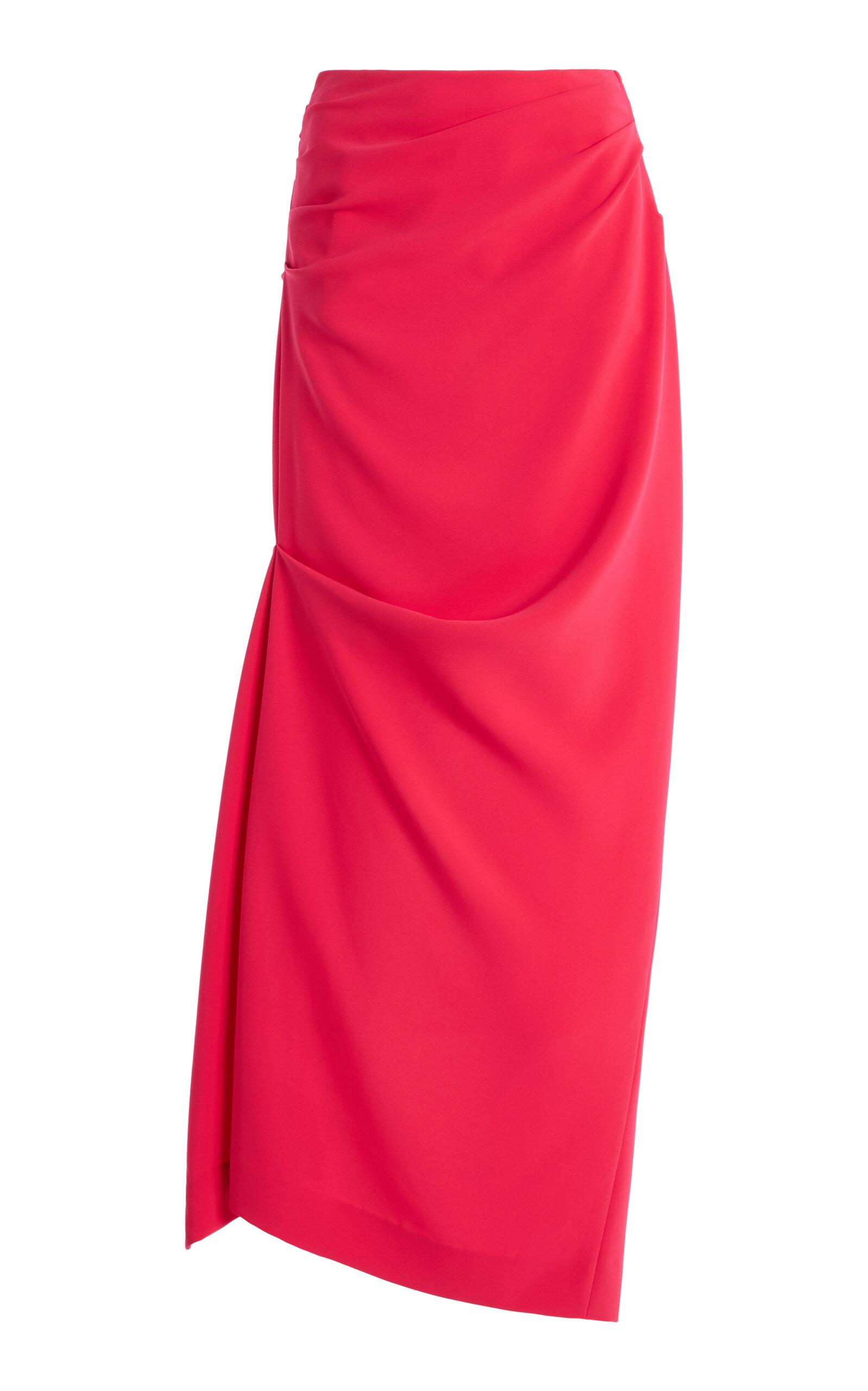 Christopher John Rogers Draped Crepe Maxi Skirt - Moda Operandi by CHRISTOPHER JOHN ROGERS