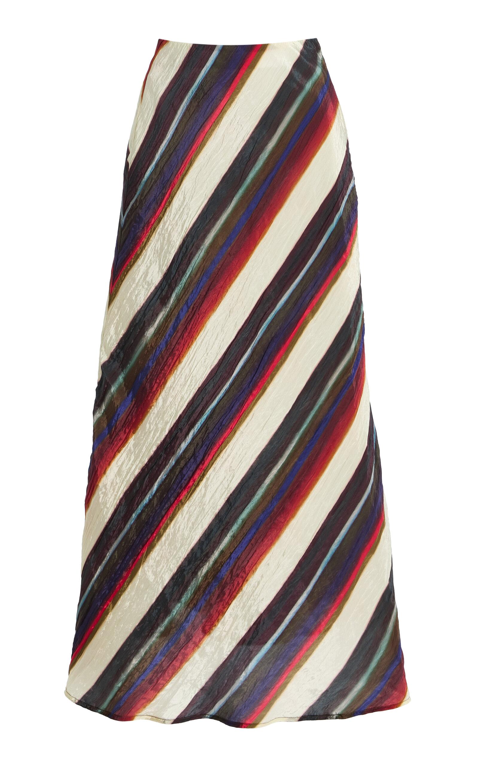 Christopher John Rogers Morris Striped Midi Skirt - Moda Operandi by CHRISTOPHER JOHN ROGERS