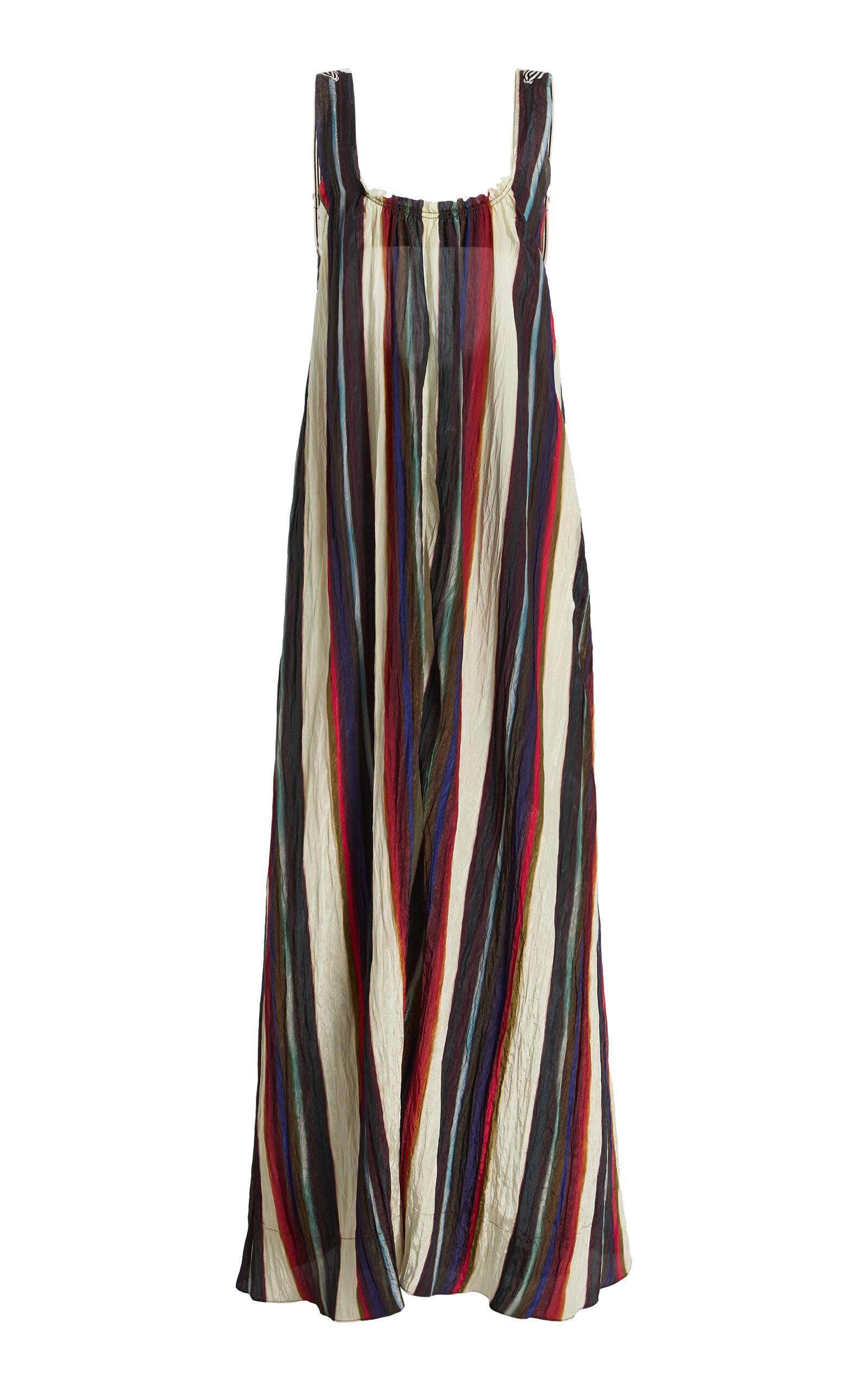 Christopher John Rogers Morris Striped Trapeze Maxi Dress - Moda Operandi by CHRISTOPHER JOHN ROGERS