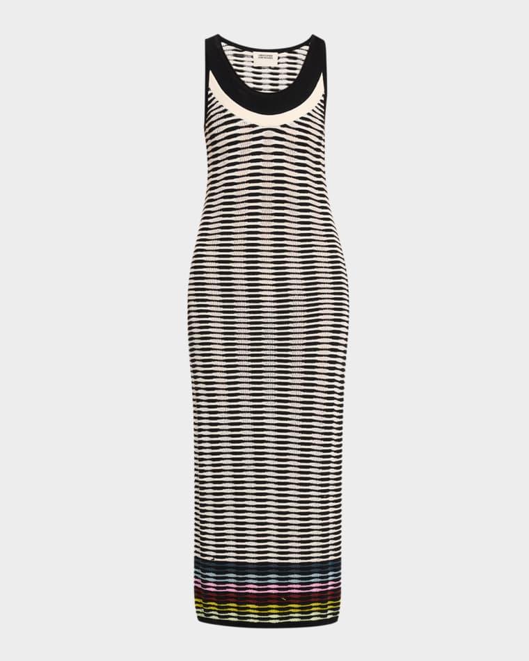 Wave Knit Tank Maxi Dress by CHRISTOPHER JOHN ROGERS