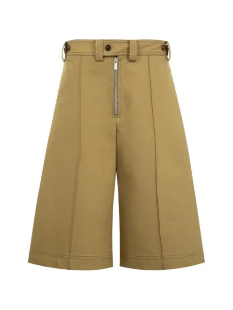 zip-detail wide-leg shorts by CHRISTOPHER JOHN ROGERS