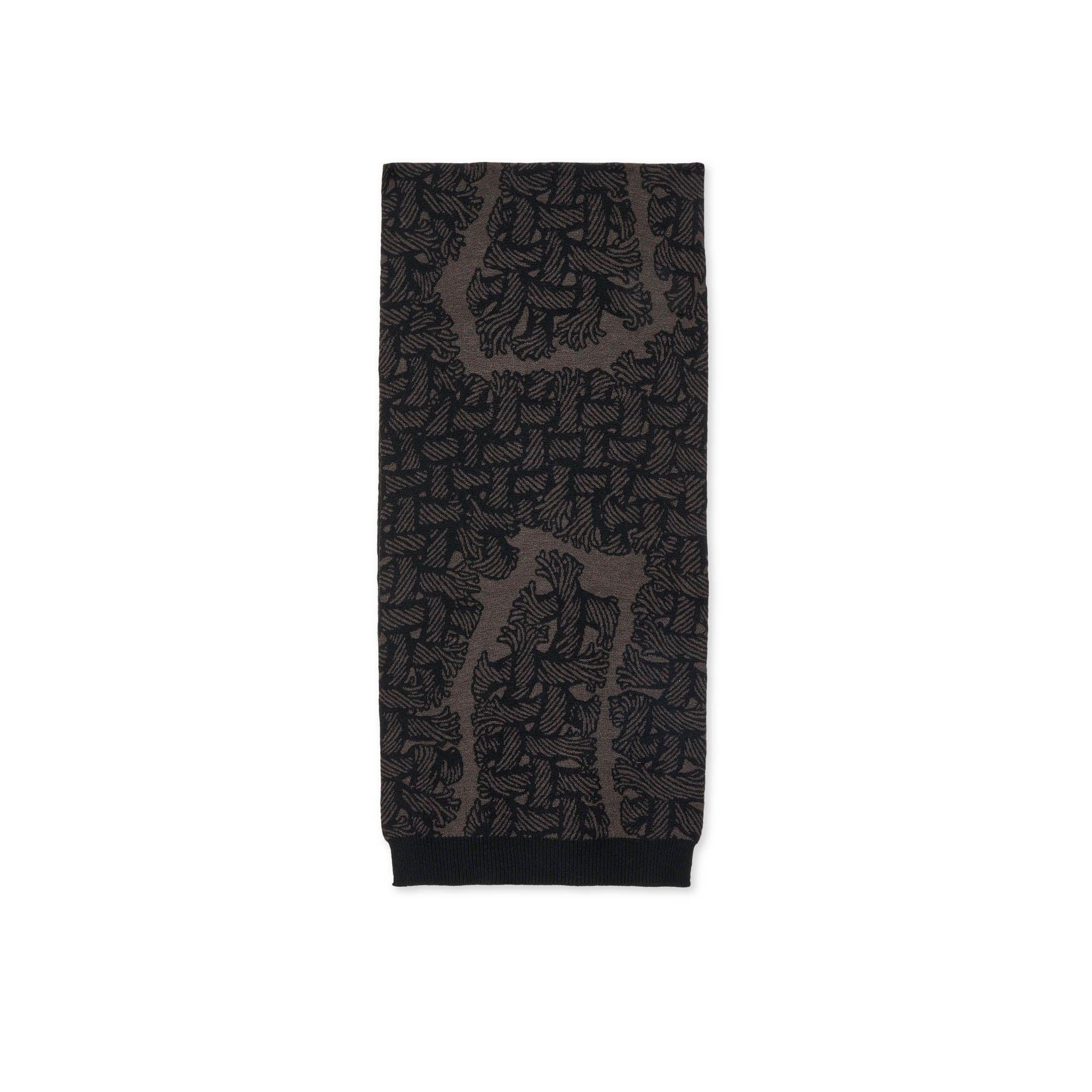Christopher Nemeth - Knitwear RV Scarf - (Dark Brown) by CHRISTOPHER NEMETH