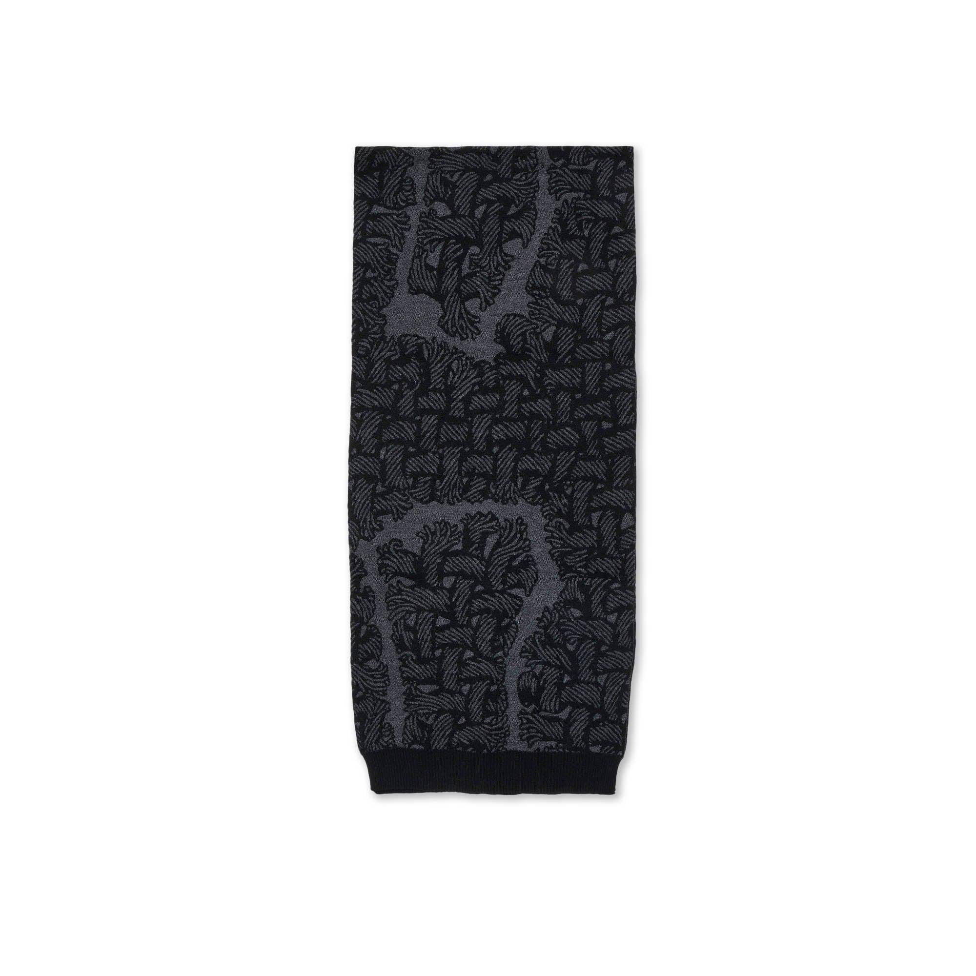 Christopher Nemeth - Knitwear RV Scarf - (Dark Grey) by CHRISTOPHER NEMETH