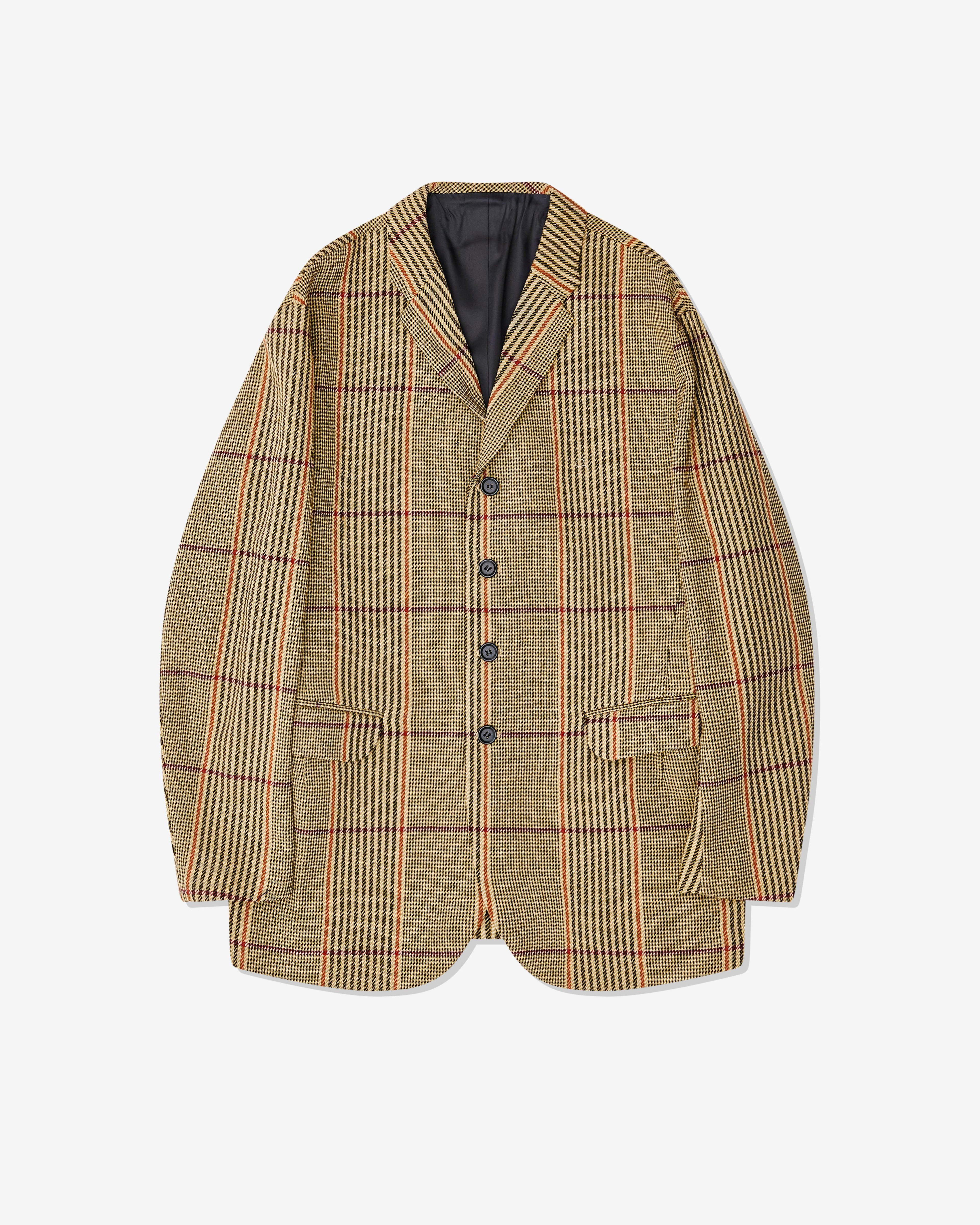 Christopher Nemeth - Men’s Check Blazer - (Yellow Check) by CHRISTOPHER NEMETH